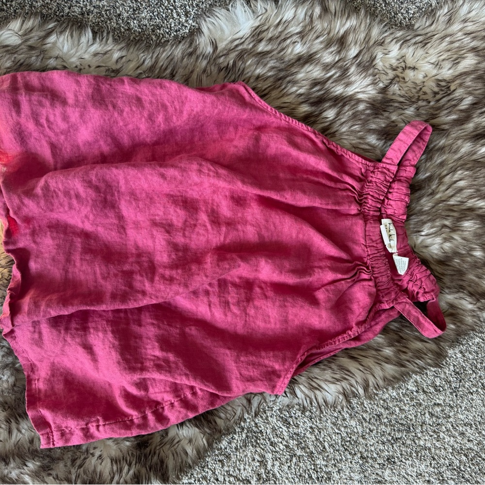 Nicole Miller linen top